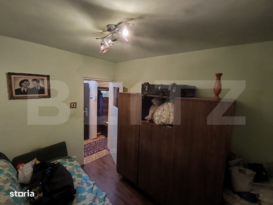 Apartament 3 camere la etajul 1 renovabil in Nufarul