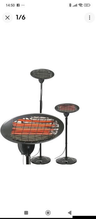 Încalzitor terasa 2000 w