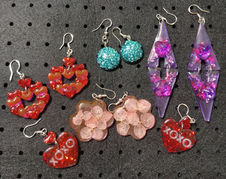 Сережки ручной работы