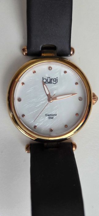 Дамски часовник Burgi с диаманти