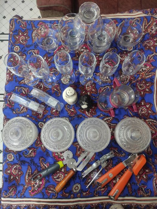 Фужеры и посуды для дома