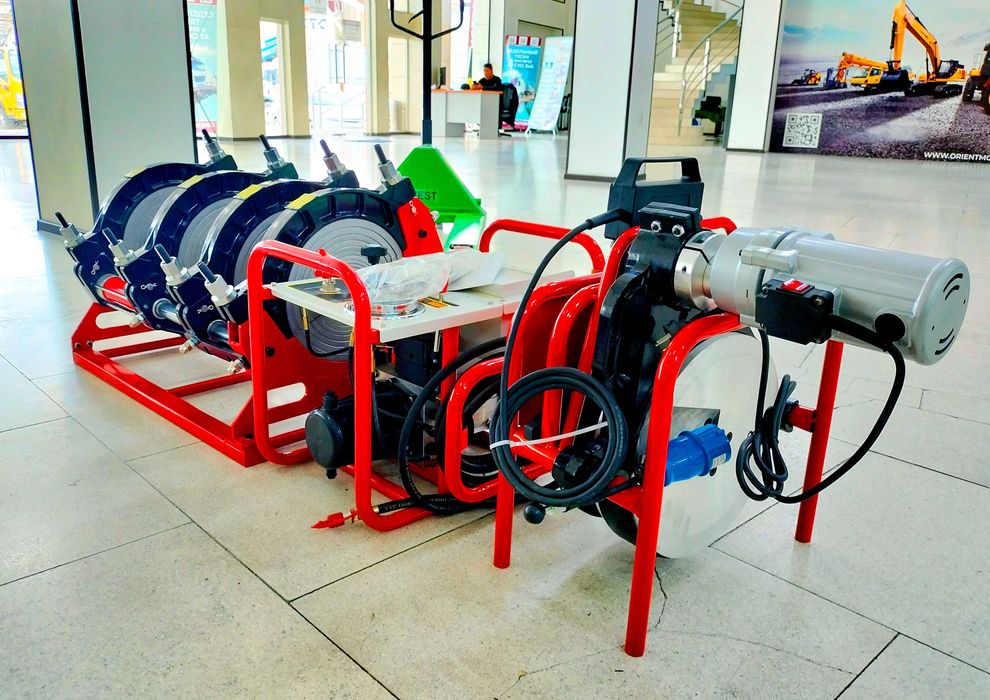 Гидравлический пайка аппарат для труб 200-400 (Утюг, Дазмол, 400 талик