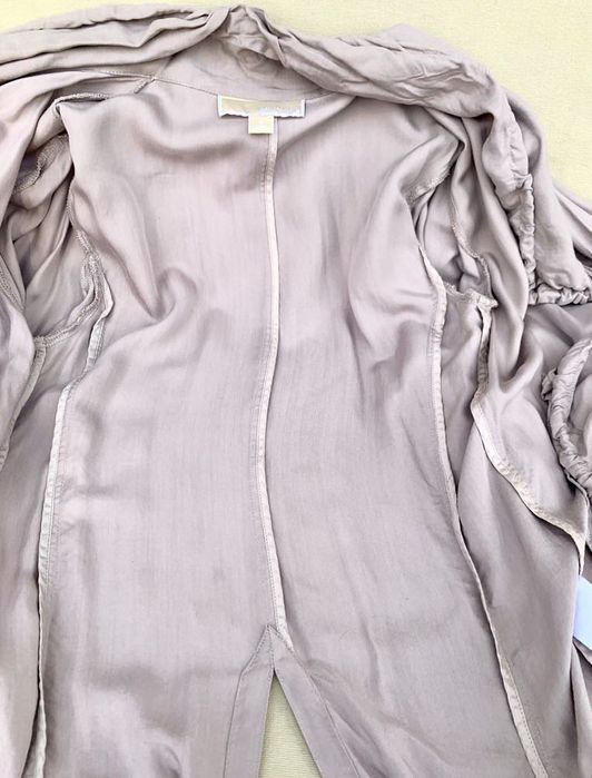 Michael Kors Superb Blazer Asimetric Chic Bej Fashion Original UK