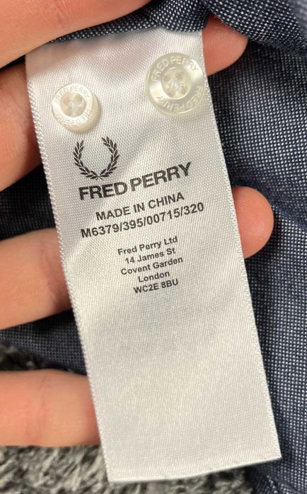 Fred Perry Classic Oxford Shirt Мъжка Риза