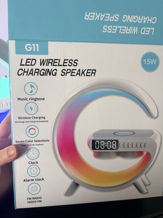 Boxa Multifunctionala 4 in 1 incarcare telefon wireless