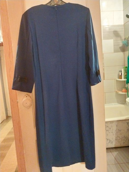 Новое платье синее 48-50 размера