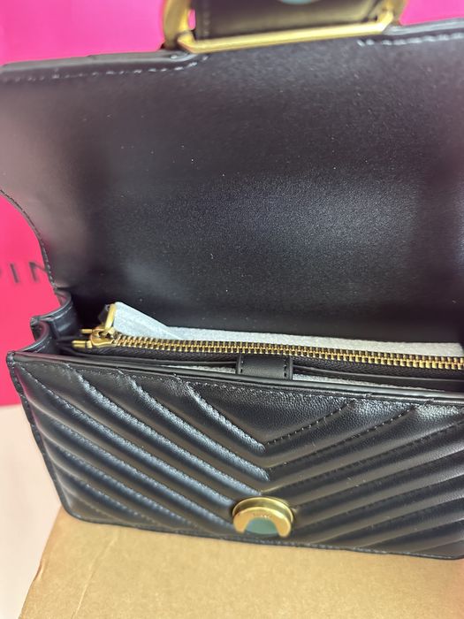 PINKO Small Chevron Love Bag One – оригинална чанта | НОВА