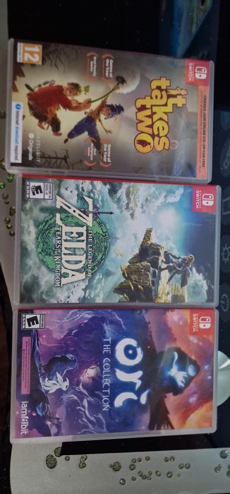 3 игры Nintendo switch