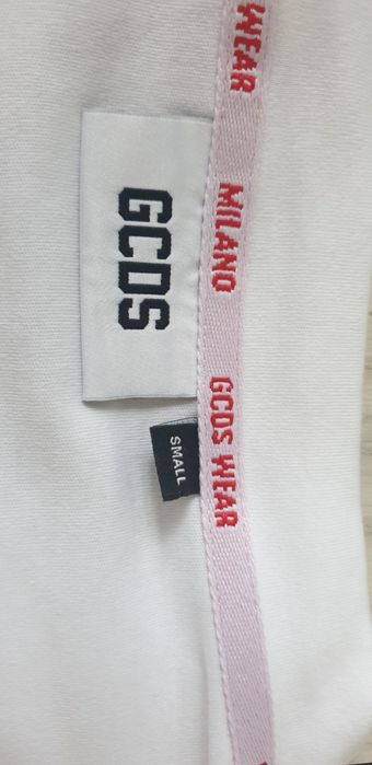 GCDS Milano Cotton Mens Size S НОВО! ОРИГИНАЛНА Мъжка Тениска!