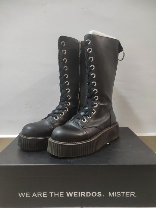 Killstar Fall Out Combat Boots Black