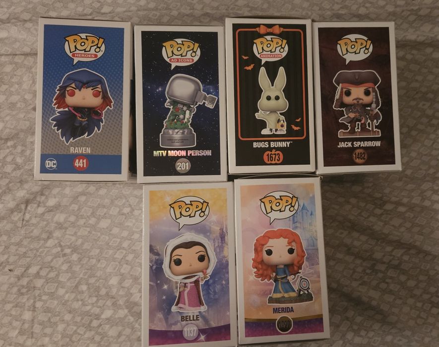 Funko Dc, looney tunes, Mtv, disney