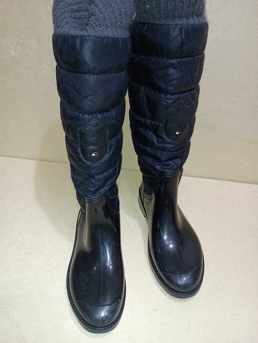 Tommy Hilfiger високи ботуши N37 - 32 лв