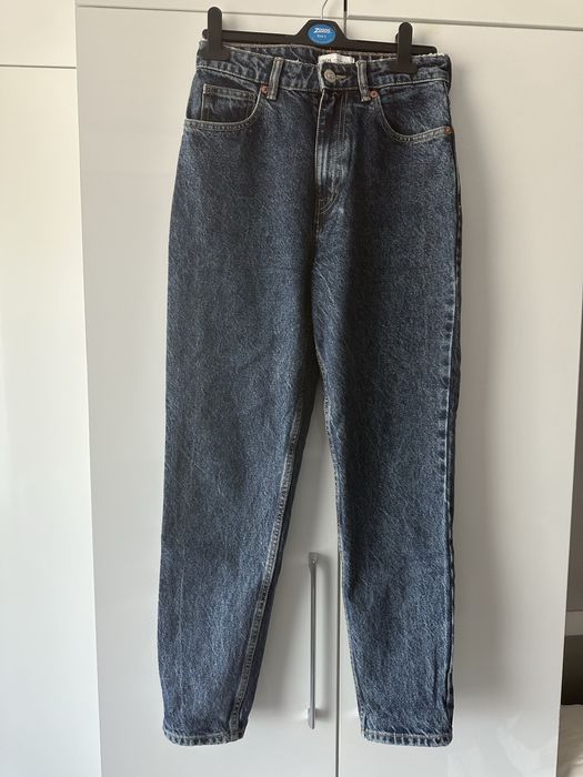 Дънки Зара Морско синьо