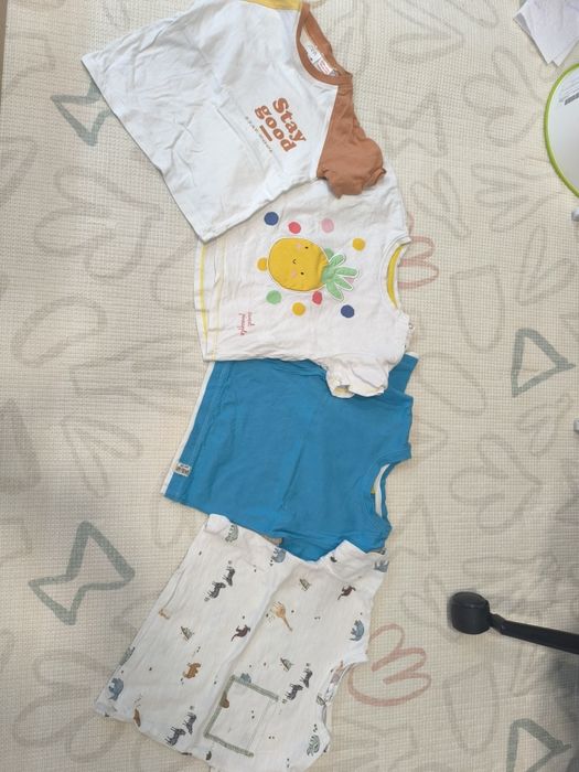 Лот летни дрешки за момче  80