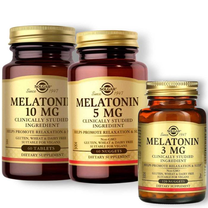 Мелатонин Solgar, Melatonin 3 mg, 120 шт из Америки