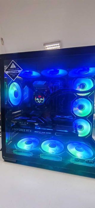 Мощен Геймърски Компютър Ryzen 5 7500X3D/32Gb DDR5/1TB SSD Corsair/RTX 3070TI/WIFI & BT/Гаранция