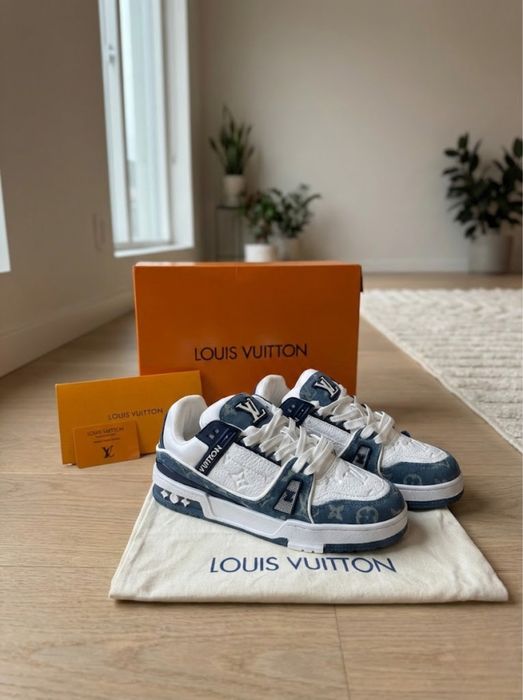 Adidasi L O U I S V U U I T O N Blue