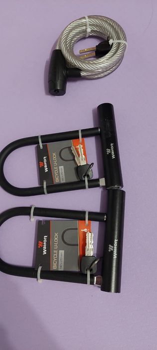 Antifurt din otel biciclete si trotinete