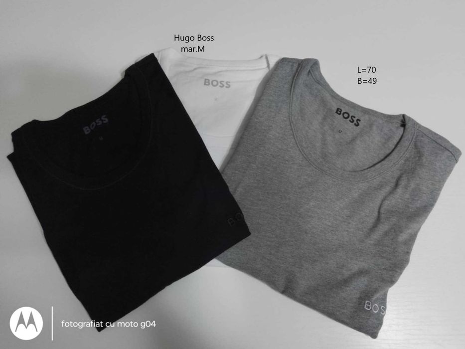 Lot 3 tricouri Hugo Boss noi mar.M
