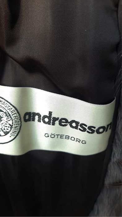 Blana naturala gri inchis si maro