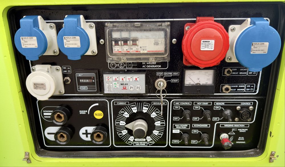 Generator curent Pramac 15 kwa / sudura 400 Amp / Deutz / 10 kwa 220v