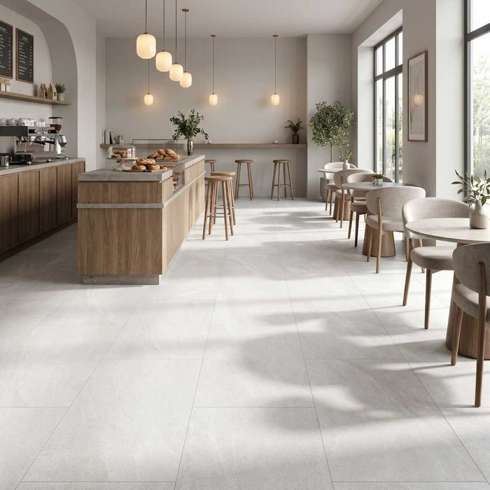 Gresie Leon White F P 600X1200X8 R Mat 1L
