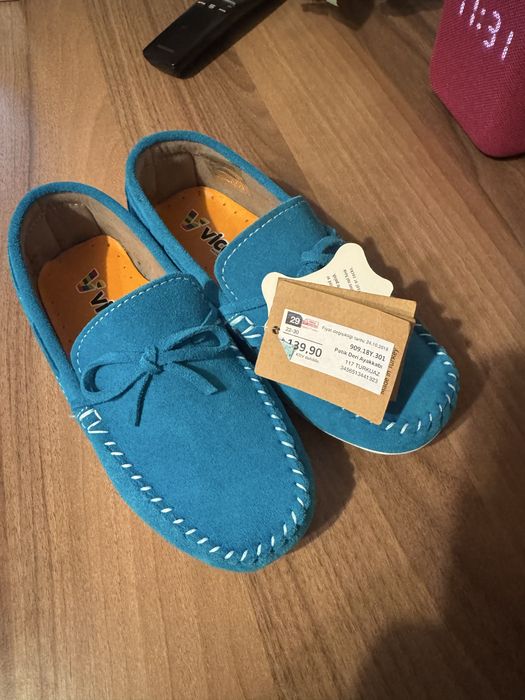 Макасины новые детские фирма Vicco 29 размер для мальчика