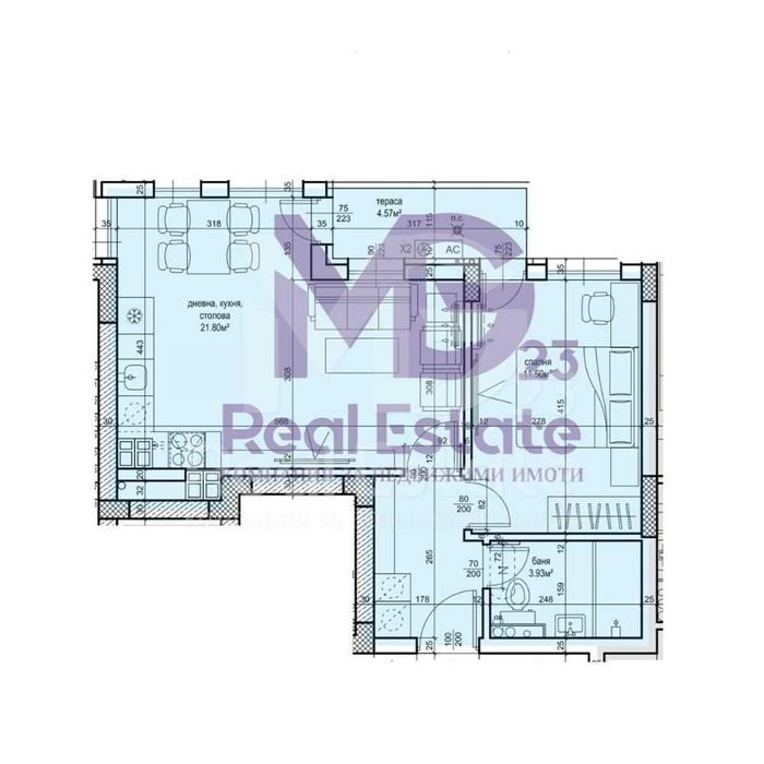 Продава се Двустаен апартамент в Пловдив, Каменица 2 - 67 кв.м за 1066 €/кв.м - Снимка #9