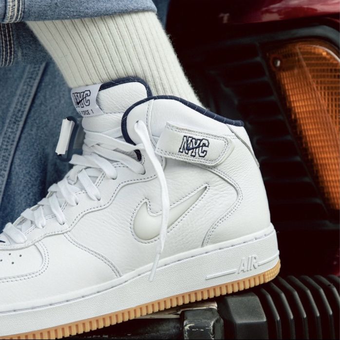 Nike Air Force 1 Mid Jewel QS "NYC - Yankees"