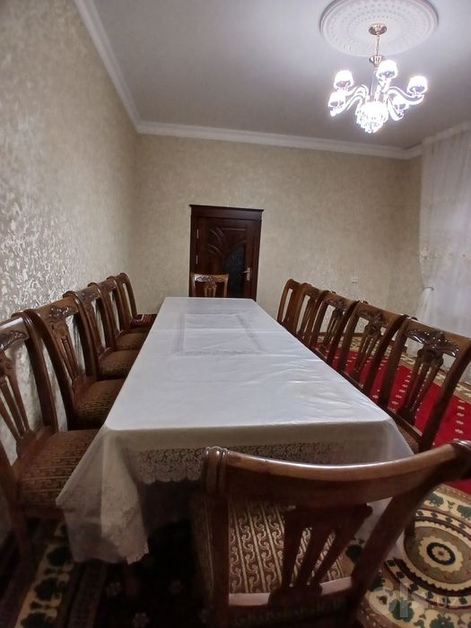 Стол стул 12 кишилик