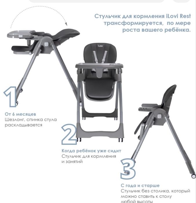 Продам детский стульчик ilovi