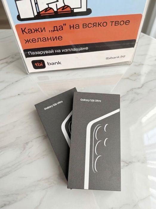 Последни 2 с Гаранция! Samsung Galaxy S26 Ultra S948 5G 1TB 16RAM White