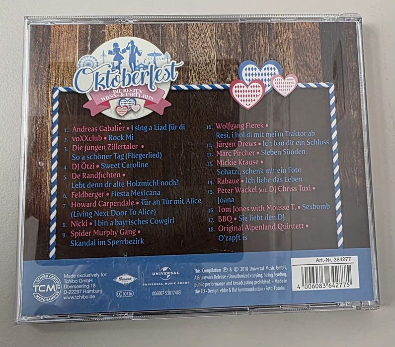 Muzica germana - CD. Oktoberfest - Die Besten Wiesn & Party Hits (2018