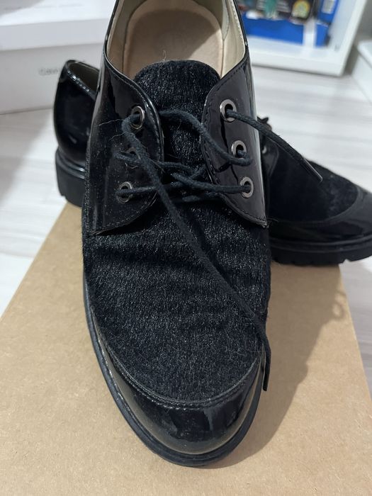 Pantofi piele lacuita