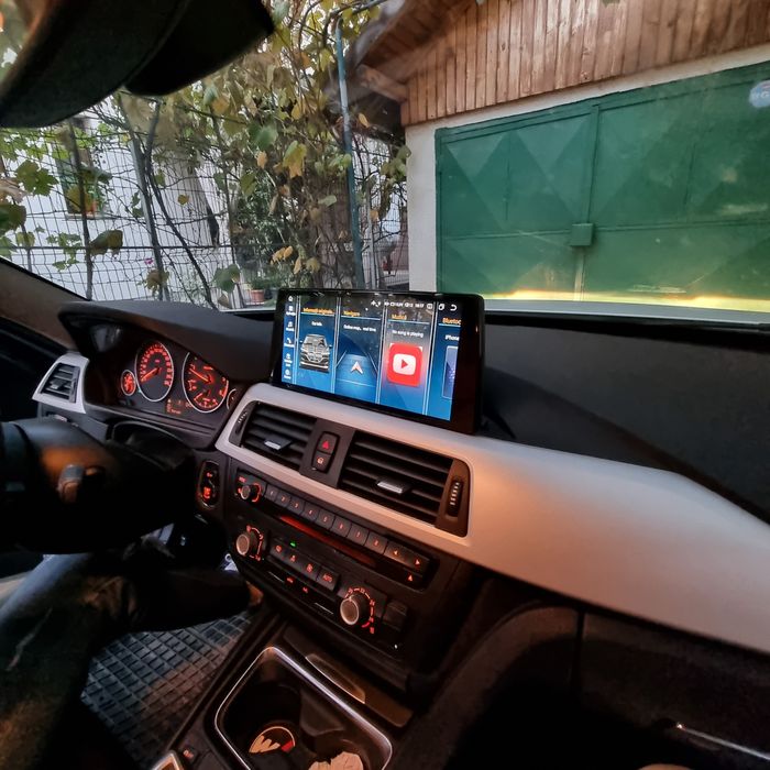 Navigatie android BMW F30 Carplay Waze YouTube GPS