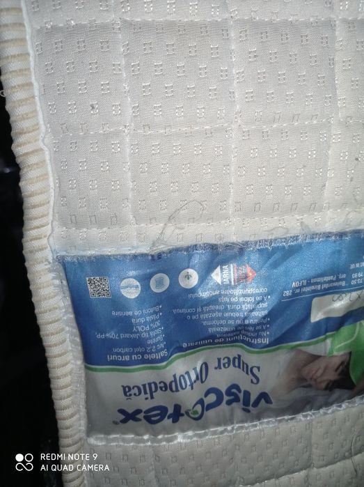 Oferta saltea super ortopedica Vascotex1,80X2m 260 lei