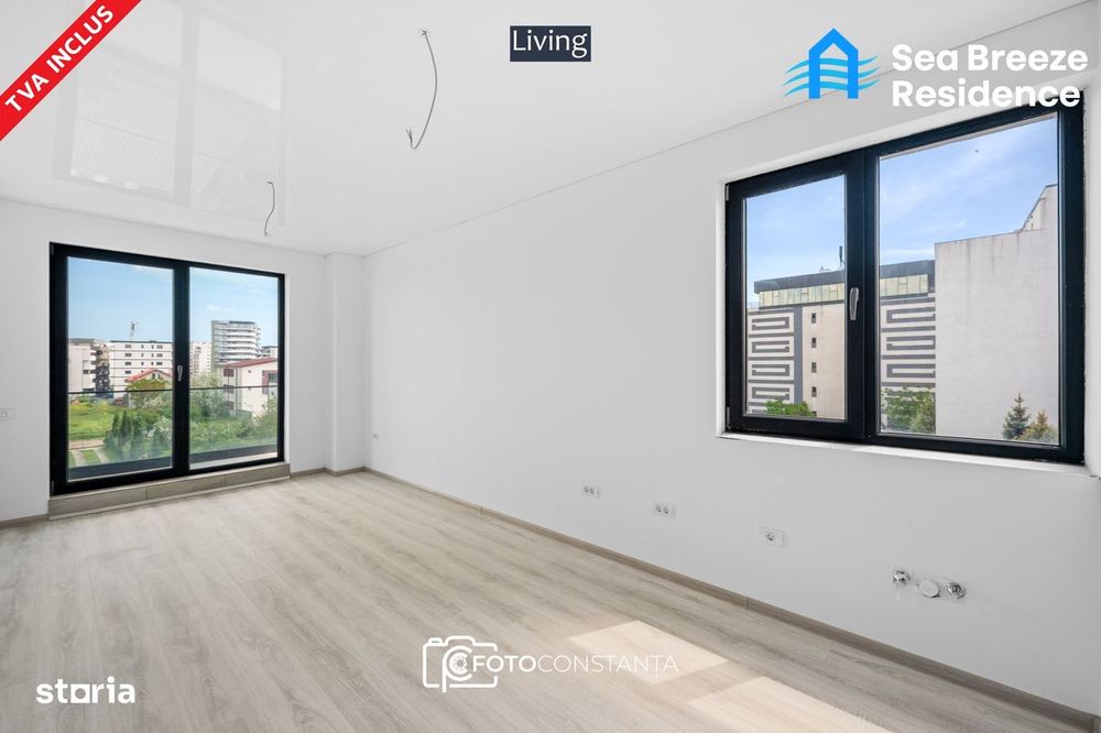 #Ultimul la 75.900€:Apartament 2 camere la cheie zona Lidl Mamaia Nord