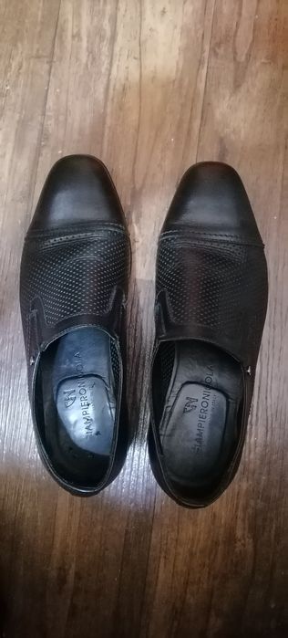 Кожаные лоферы, состояние отличное