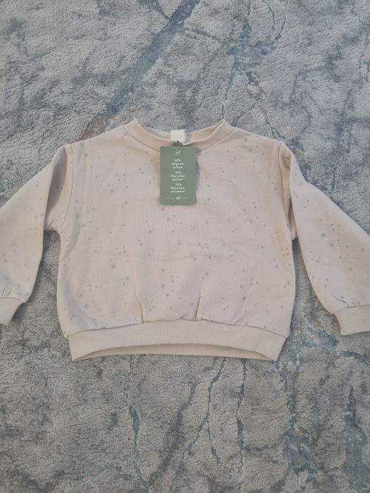 Bluză h&m din bumbac, nouă cu etichetă