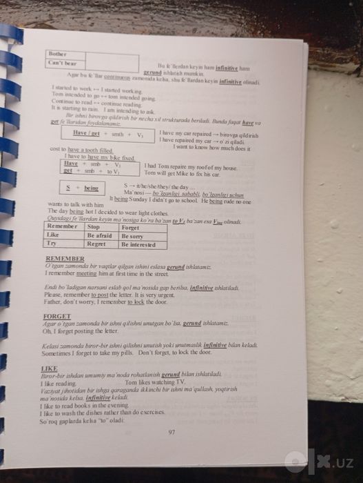 ingiliz tili grammatikasi oʻzbek tilida