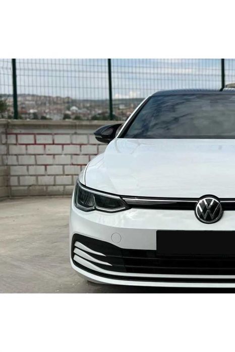 Set Capace Oglinzi Oglinda Batman Volkswagen Golf 8, M Style, Negru Lucios