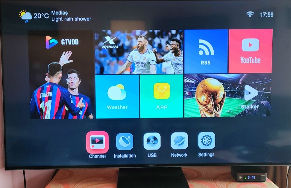 Vând receiver GT Media GT Combo 4K