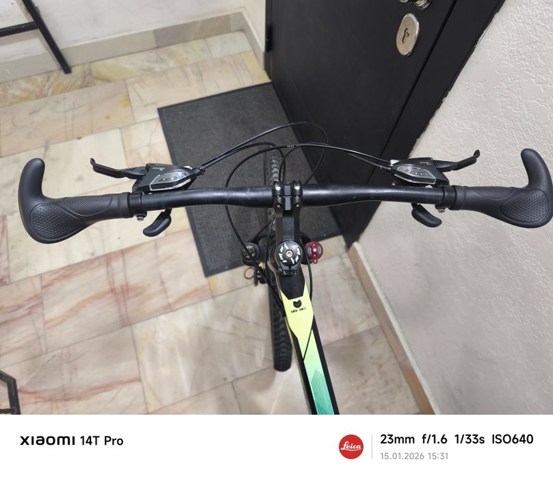 Продам алюминиевый велосипед MBF Bike 26", рама 17