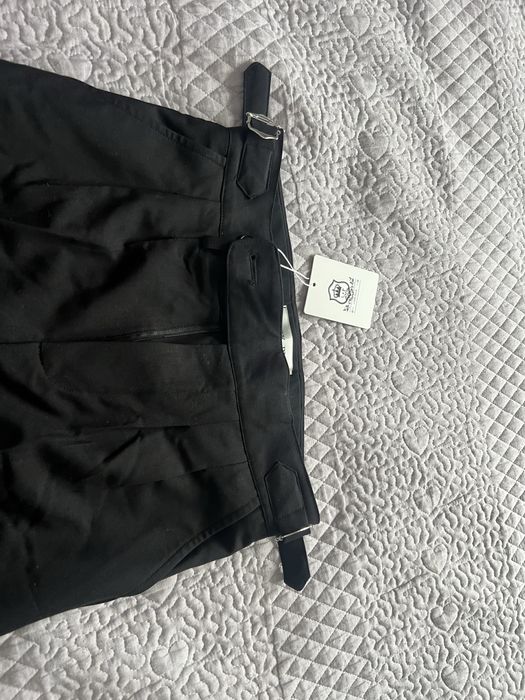 Брюки черные мужские (слаксы)