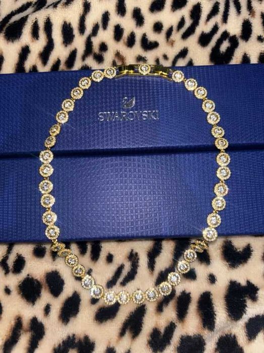 Colier Swarovski Angelic Auriu - nou, în cutie