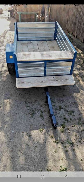 Remorca motocultor sau motosapa sau ATV sau Tractoras