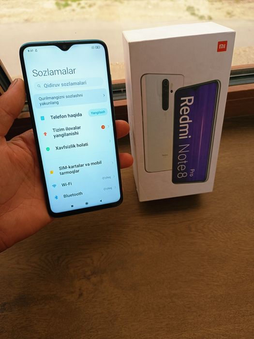 Redmi not 8 pro 6/128 arzon