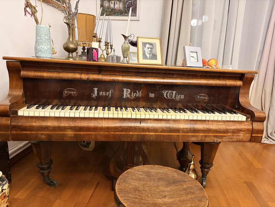 Pian cu coadă (grand piano) de Josef Riedl – Wien