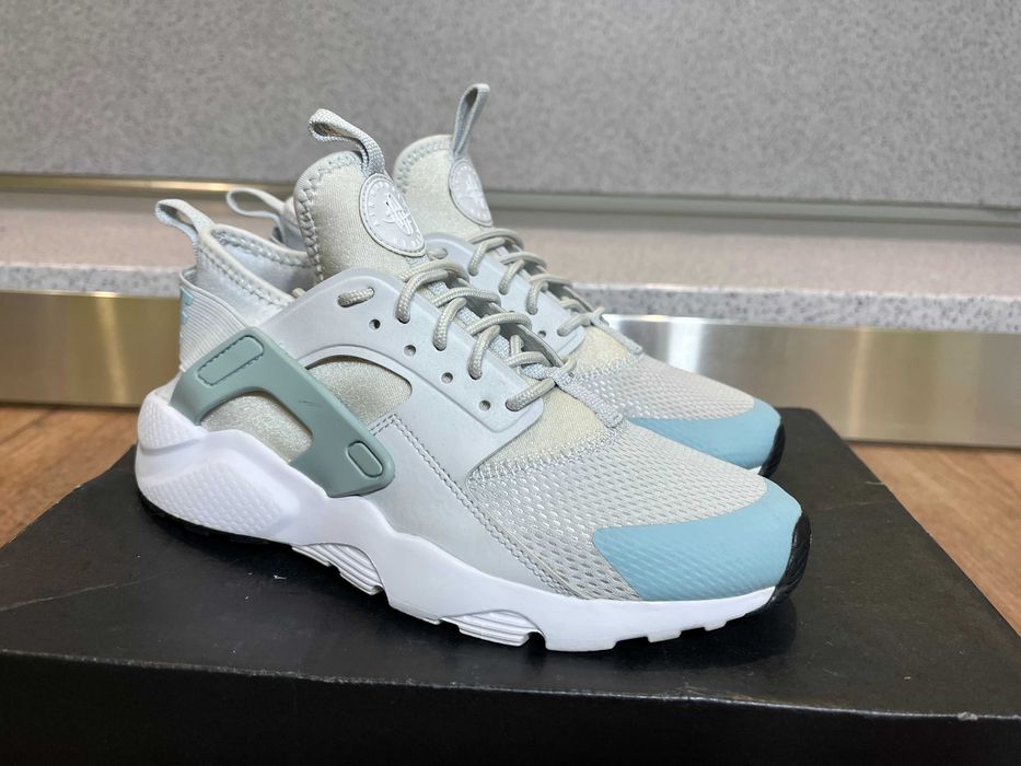 ОРИГИНАЛНИ *** Nike Air Huarache Run Ultra /Pure Platinum/Ocean Bliss