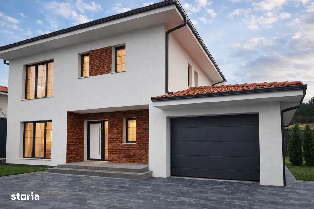 Casa cu garaj, 120 mp, 500 mp teren, CF disponibil, Chinteni